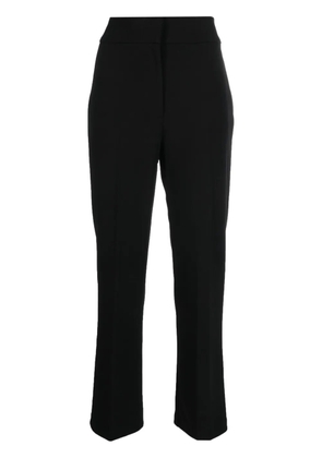 DKNY high-waisted cropped trousers - Black