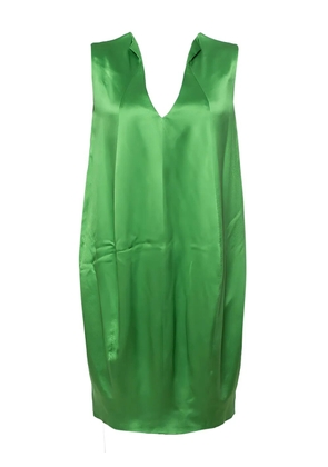 Alexander McQueen Pre-Owned silk dress - Green