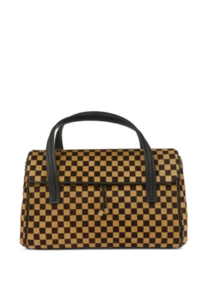 Louis Vuitton Pre-Owned 2002 Lion tote bag - Brown