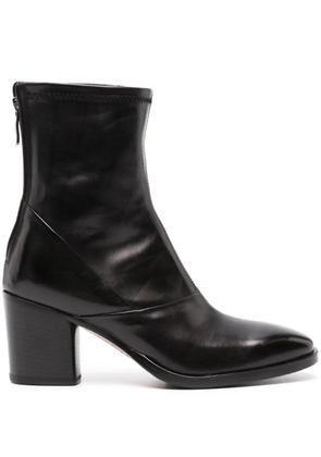 Alberto Fasciani Ursula 70mm leather ankle boots - Black