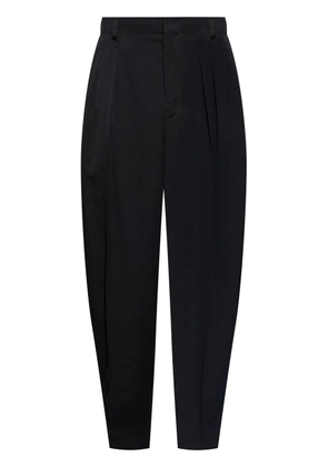 LEMAIRE pleat-detailing tailored trousers - BK999 BLACK