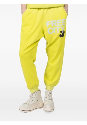 FreeCity Sunfades track pants - Yellow