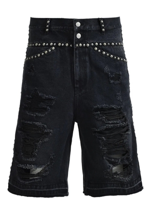 BREATH stud-embellished shorts - Black