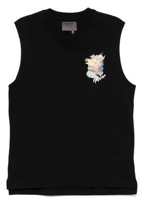 Musium Div. graphic-print vest - Black