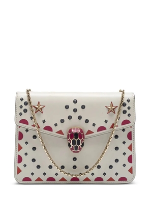 Bvlgari Pre-Owned 2023 Serpenti Forever shoulder bag - White