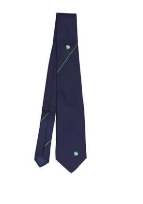 Vintage Pre-Owned silk tie - Blue