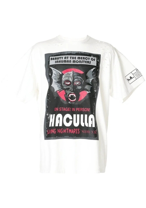 Haculla monster logo T-shirt - White