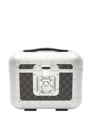 Gucci Pre-Owned 2016-2025 GG Supreme Porter Beauty Case vanity bag - Grey