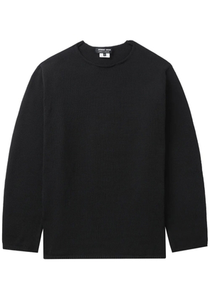 Comme des Garçons Homme Deux long-sleeve jumper - Black
