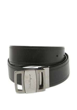 Ferragamo Pre-Owned leather belt - Black