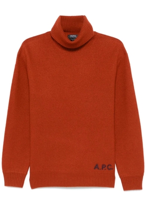 A.P.C. Walter sweater - Orange