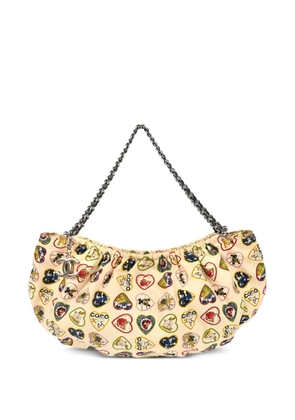 CHANEL Pre-Owned 2006 Valentine Heart shoulder bag - White