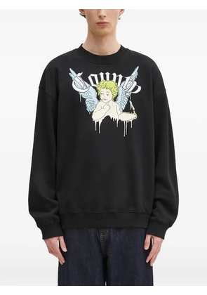 COUNTY OF MILAN print sweatshirt - Black