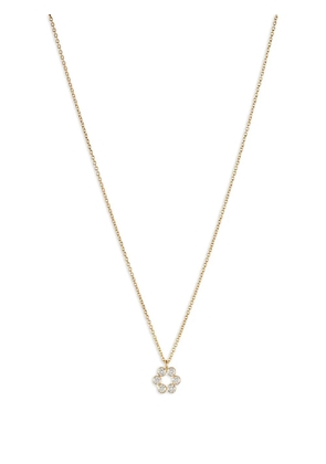 Sophie Bille Brahe 18K yellow gold Luna Diamant diamond pendant necklace