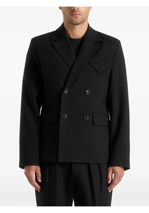 Manière De Voir Didier double-breasted blazer - Black