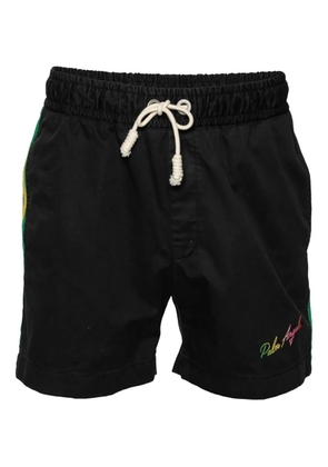 Palm Angels stripe-detail shorts - Black