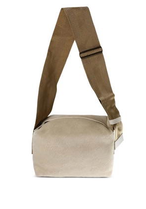 Uma Wang medium leather shoulder bag - Neutrals