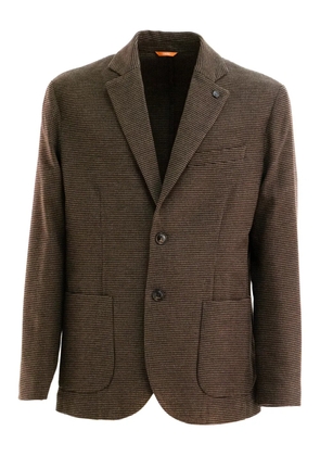 Cruna patch-pocket tribeca blazer - Brown