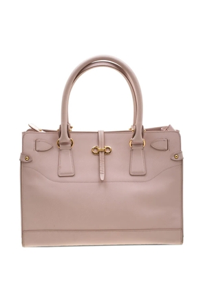 Ferragamo Pre-Owned Briana leather tote bag - Pink