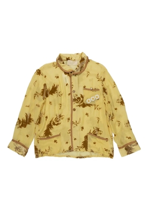 COMMUNS silk shirt - Yellow