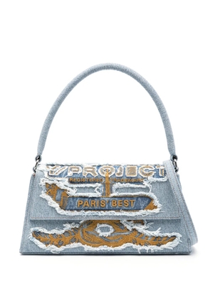 Y/Project Paris' Best denim shoulder bag - Blue