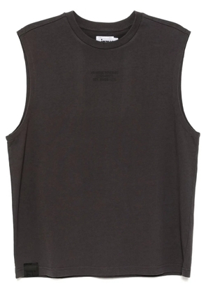 izzue graphic-print vest - Grey