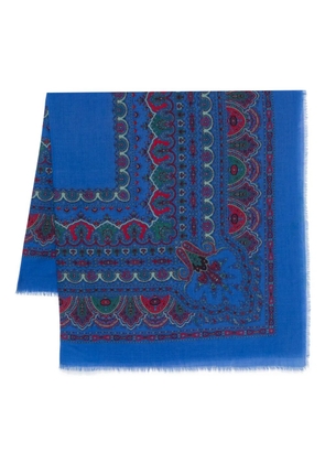 Fendi Pre-Owned 1970s wool scarf - Blue