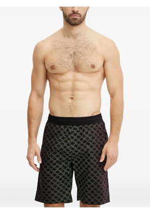 Karl Lagerfeld logo-print shorts - Black