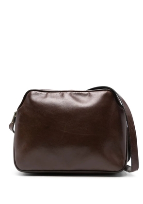 Ferragamo Pre-Owned 1970s leather shoulder bag - Brown