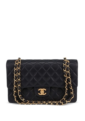 CHANEL Pre-Owned 2002 Double Flap shoulder bag - Blue