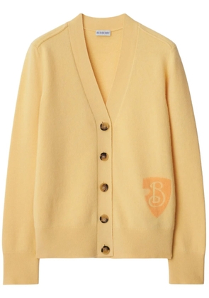 Burberry B Shield knitted cardigan - Neutrals