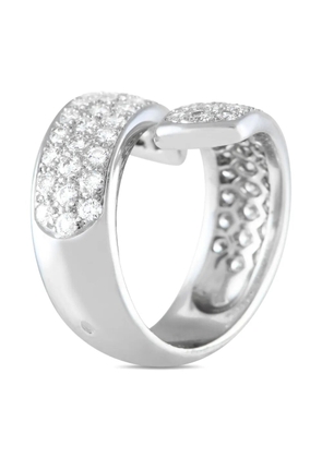 Van Cleef & Arpels pre-owned 18K white gold diamond ring