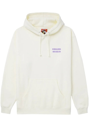 KidSuper logo-print hoodie - Neutrals
