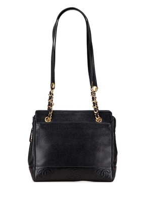 CHANEL Pre-Owned 1996-1997 Triple CC Caviar tote bag - Black
