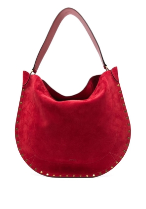 ISABEL MARANT Oskan Soft Hobo bag - Red