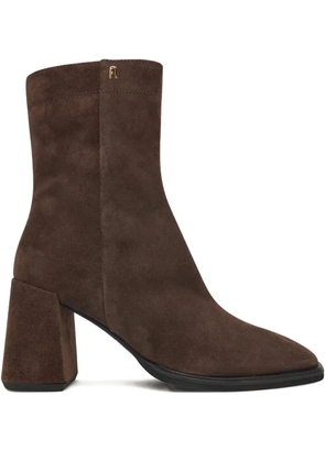 Furla Diamond block-heel zipped ankle boots - Brown