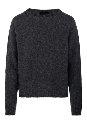 Roberto Collina crew-neck sweater - Grey