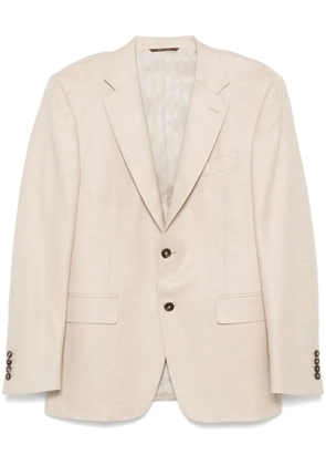 Canali cashmere blazer - Neutrals