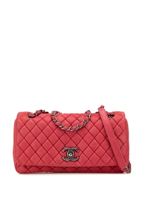 CHANEL Pre-Owned 2012-2013 Small Iridescent Calfskin New Bubble Flap shoulder bag - Red