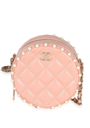 CHANEL Pre-Owned 2019 Round shoulder bag - Pink
