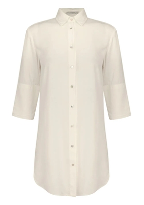 Lenny Niemeyer buttoned shirt dress - White