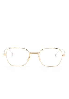 Thom Browne Eyewear square-frame glasses - Gold