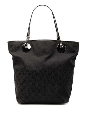 Gucci Pre-Owned 2000-2015 GG Canvas Eclipse tote bag - Black