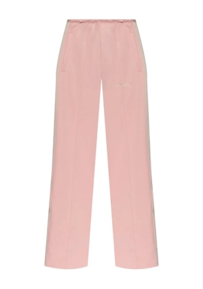 Palm Angels logo-embroidered side-stripe track pants - Pink