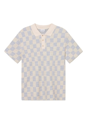 Les Deux checked polo shirt - Neutrals