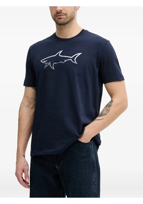 Paul & Shark shark logo T-shirt - Blue