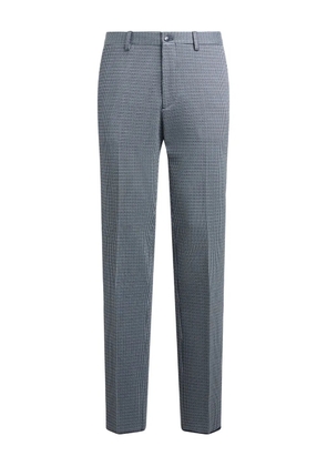 ETRO checked tailored trousers - Blue