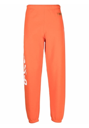 Heron Preston СТИЛЬ-print track pants - Orange