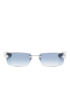 Maybach eyewear rectangle-frame sunglasses - Silver