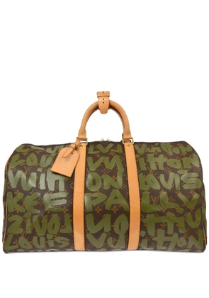 Louis Vuitton Pre-Owned 2001 Graffiti Keepall 50 duffle bag - Green